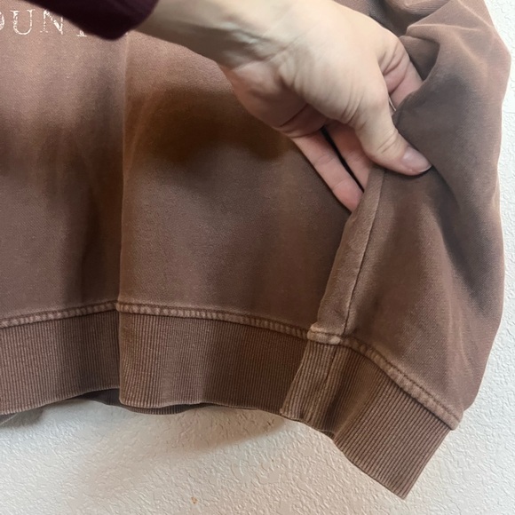 Forever 21 Great Smoky Mountains Quarter Zip - Picture 4 of 6